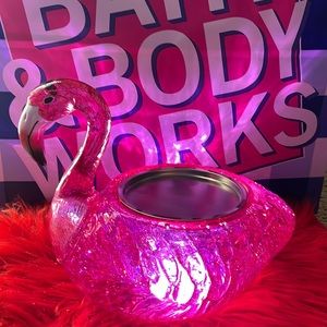 Bath and Body Works Flamingo Globe 2022 Candle